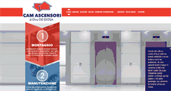 Desktop Screenshot of camascensori.com