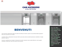Tablet Screenshot of camascensori.com